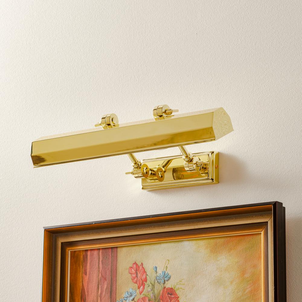 kepmegvilagito lampa klasszikus arany mediterran fenyes kep folyoso galeria falikar allithato nagymeretu rez minosegi elstead lakberendezes vilagitas lameridiana.jpg